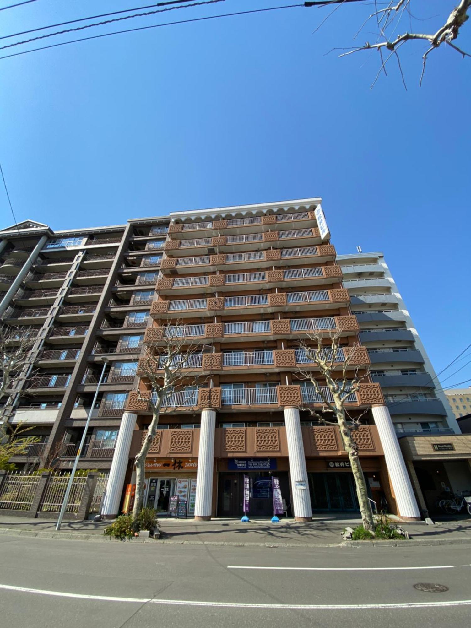 Ferienwohnung M88303スーペリアルーム最大7名 東本願寺駅前 すすきのエリア 観光食事好立地 Sapporo Exterior foto